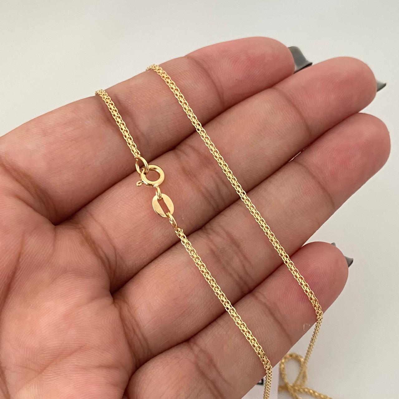 Cadena It mini china Oro amarillo 18k +1 / 2,75 Gr / 1,5 mm / 50 Cm