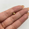 Bola Lisa 5mm Oro amarillo 18k 0,15 Gr