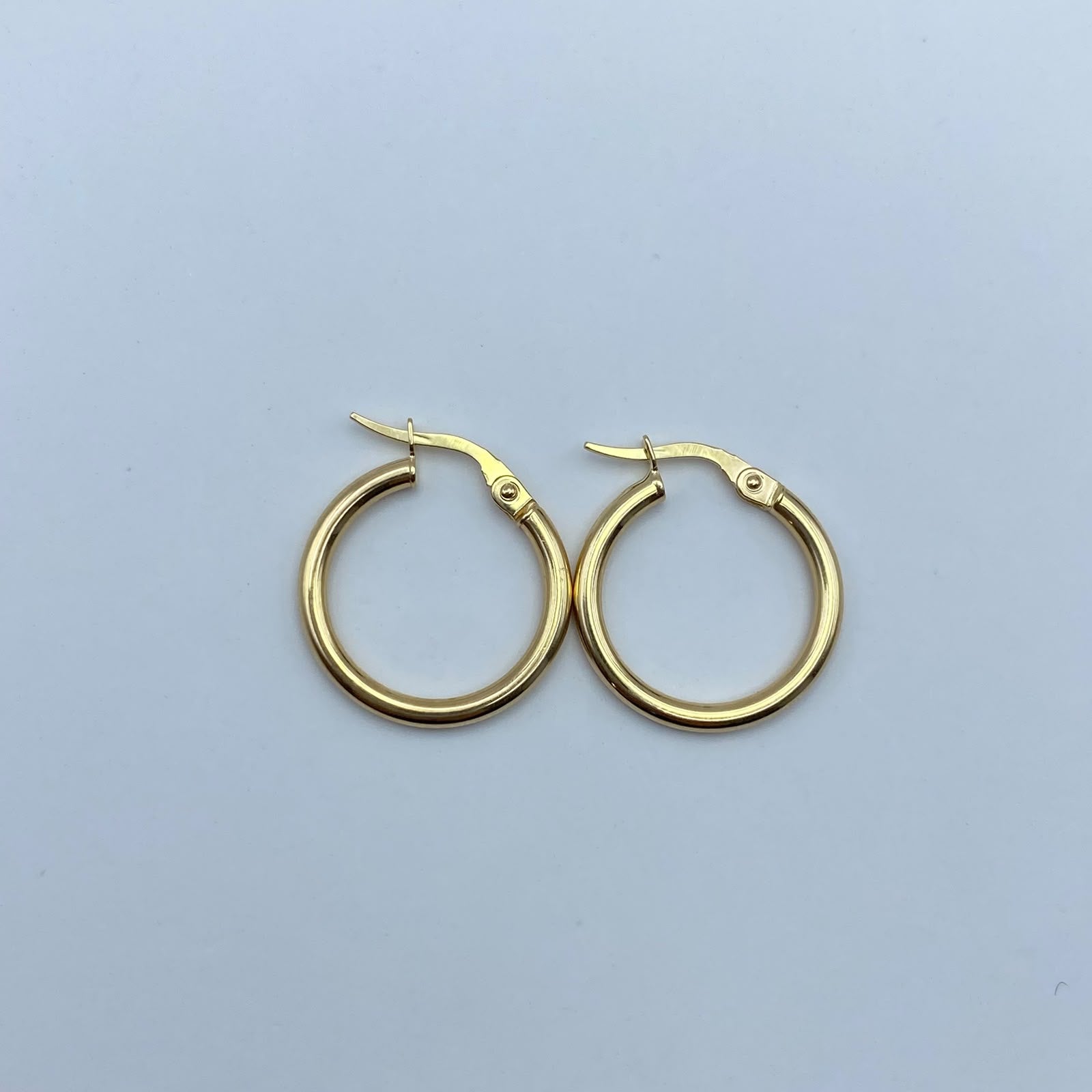 Candonga It delgada lisa Oro amarillo 18k 1,2 Gr / 2 Cm