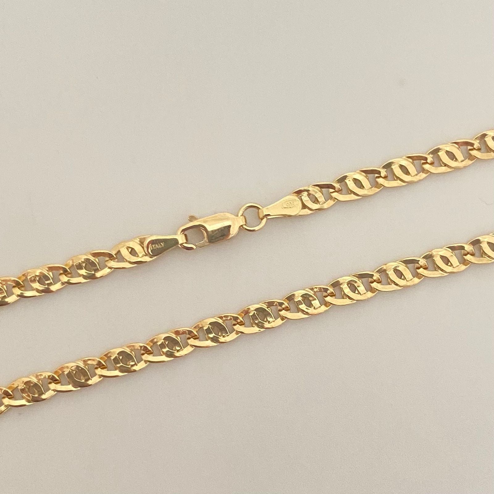 Cadena It gardenia Oro amarillo 18k 9,30 Gr / 4,0 mm / 60 Cm