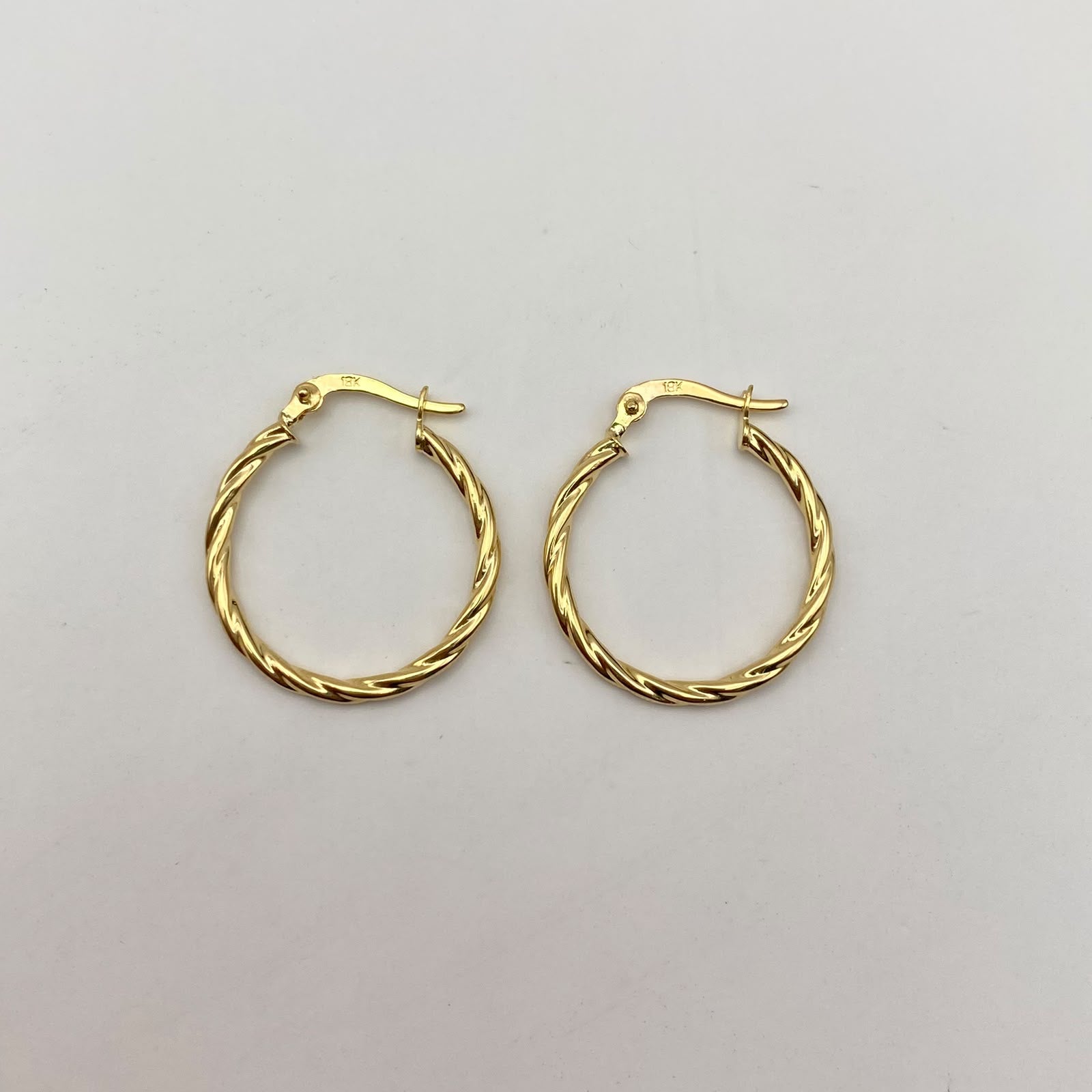 Candonga entorchado enrrollado Oro amarillo 1,35 Gr / 2,5 Cm