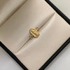 Herraje Virgen de Guadalupe Silueta Oro amarillo 18k 0,45 Gr / 1,4 Cm