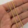Cadena It Mini Franco Oro amarillo 18k +1 / 4,2 Gr / 1,5 mm / 60 Cm