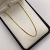 Cadena It Mini Franco Oro amarillo 18k +1 / 4,2 Gr / 1,5 mm / 60 Cm