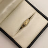 Anillo corona rx  Tres oros 18k / Talla 8 1/2 / 1,9 Gr / 1,93 mm