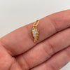 Dije Ala Casting Oro amarillo 18k 0,85 Gr / 5,5 mm / 1,7 Cm