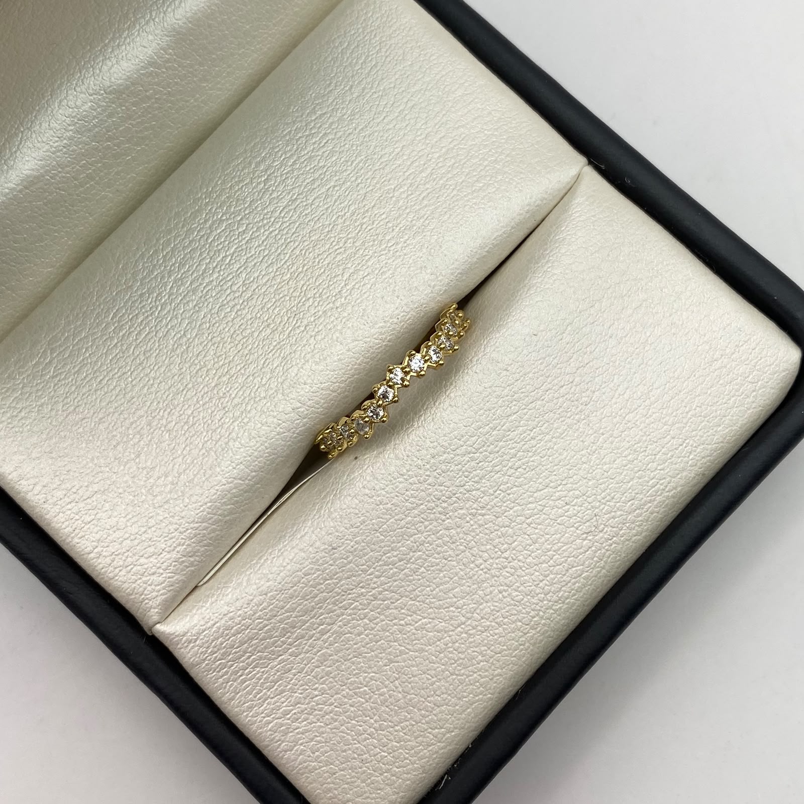 Anillo churumbela ondas Oro amarillo / Talla 5 1/2 / 1,15 Gr