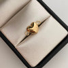 Herraje Corazon Inflado Oro amarillo 18k 0,6 Gr / 1,6 Cm