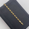 Pulso Gc liso Oro amarillo 18k 2,90 Gr / 4,2 mm / 20 Cm Broche 0,40