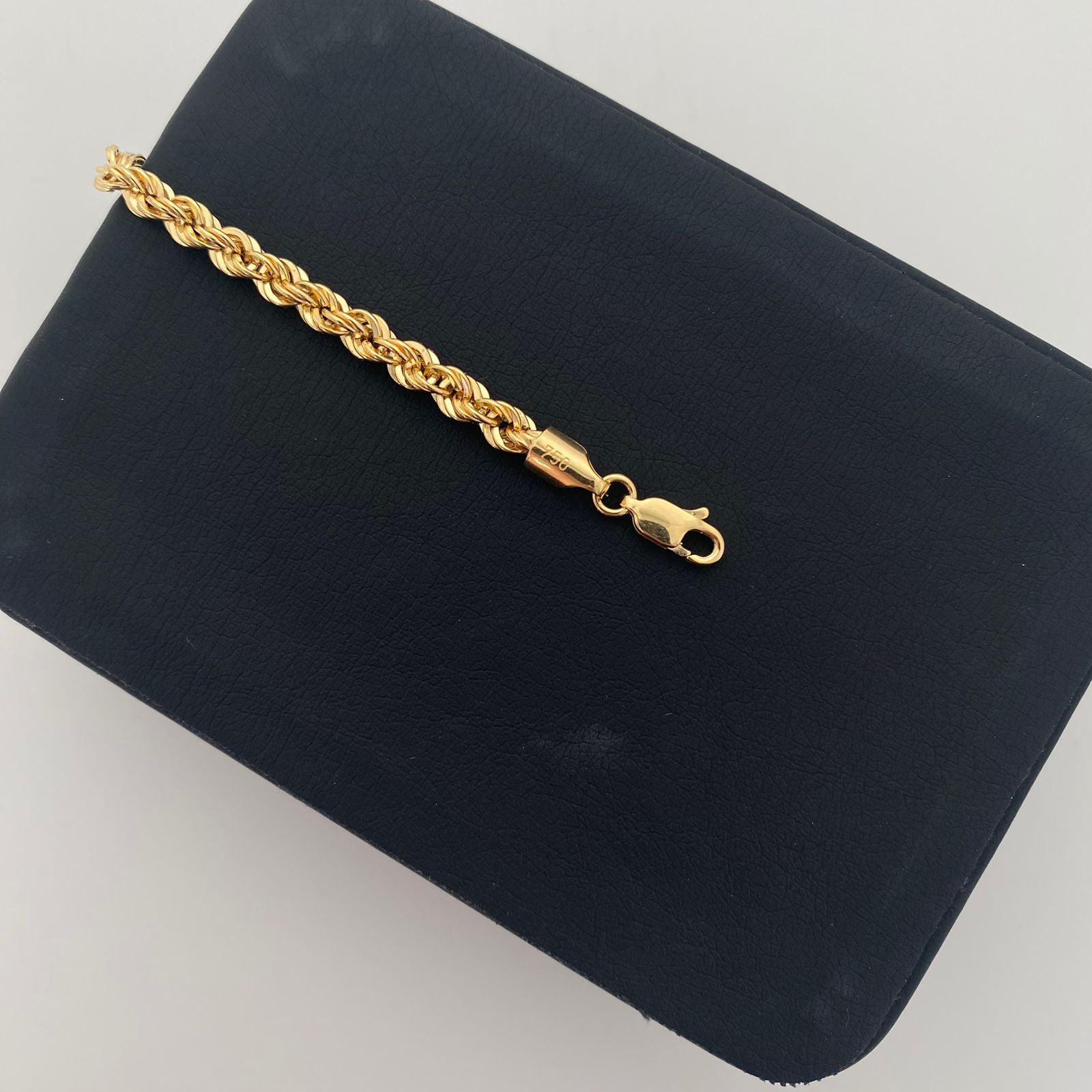 Pulso It lazo Oro amarillo 18k +1 / 5,65 Gr / 4 mm / 18,5 Cm