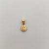 Dije San benito Oro amarillo 18k 0,45 Gr / 8,3 mm / 1,5 Cm