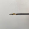 Anillo Solitario Oro amarillo 18k / Talla 7 / 0,9 Gr / 0,9 mm