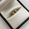 Topos Bola lisa 5mm Oro amarillo 18k 0,55 Gr