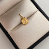 Dije Placa S Oro amarillo 18k 0,3 Gr / 7 mm / 1,5 Cm