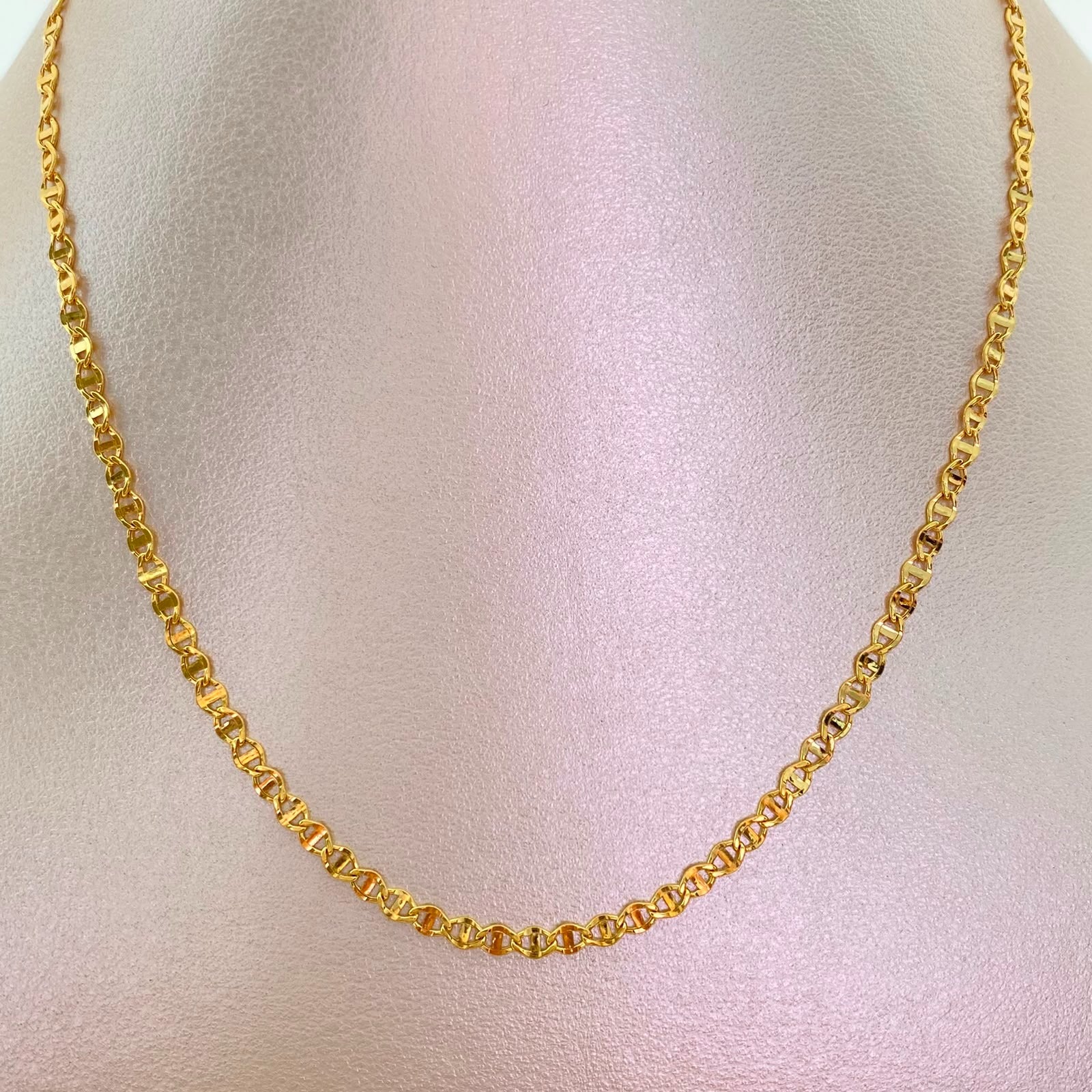 Cadena It Escalera Plana Oro amarillo 18k 3,15 Gr / 2,9 mm / 60 Cm