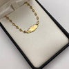 Pulso bebé baby gc placa nube  Oro amarillo 2,05 Gr / 14 Cm  Broche 0,15