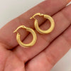 Candonga Entorchada Oro amarillo 18k 1,95 Gr / 1,8 Cm