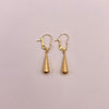 Candonga gota Oro amarillo 18k 0,7 Gr / 3 Cm