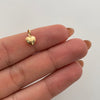 Dije Corazon Inflado Oro amarillo 18k 0,3 Gr / 6,4 mm / 1 Cm