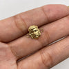 Herraje rostro jesus Oro amarillo 18k 0,45 Gr / 2 Cm