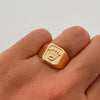 Anillo Corona Rx Oro amarillo 18k / Talla 9 / 2,7 Gr / 4,4 mm