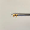 Topos Huellas Casting Oro amarillo 18k 0,65 Gr / 3,8 mm