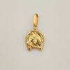Dije herradura caballo Oro amarillo 18k 0,80 Gr / 2,0 Cm