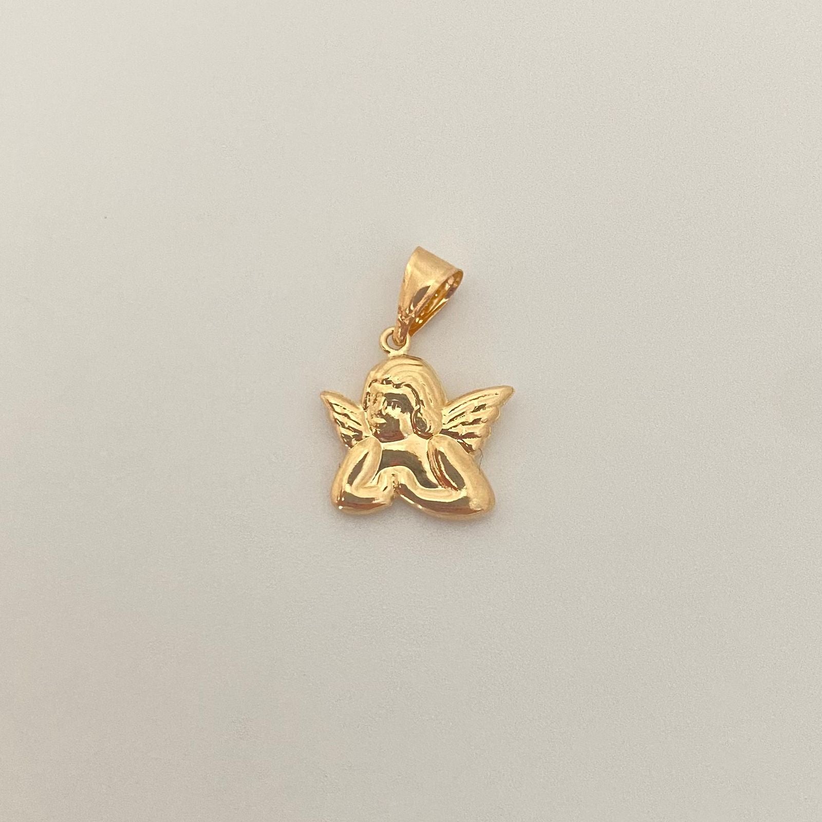 Dije angel Oro amarillo 18k 0,75 Gr / 2,0 Cm