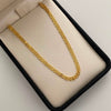 Pulso It China Oro amarillo 18k +1 / 2,3 Gr / 3,4 mm / 20 Cm