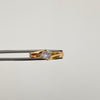 Anillo Solitario Oro amarillo 18k / Talla 6 1/4 / 2,15 Gr / 3 mm