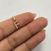 Dije Letra F Casting  Oro amarillo 0,4 Gr / 5,21 mm / 1 Cm