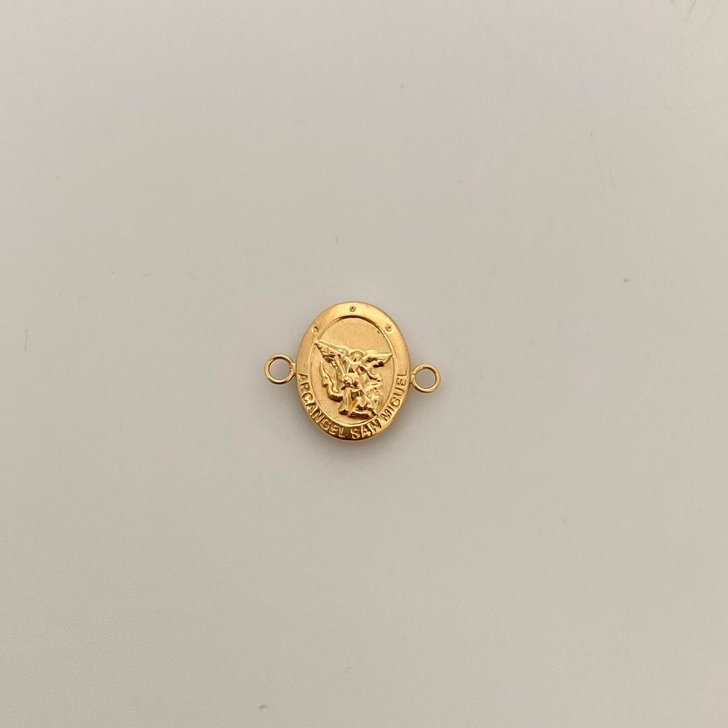 Herraje San Miguel Arcangel Oro amarillo 18k 1,1 Gr / 1,9 Cm