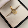 Dije San Miguel Arcangel Oro amarillo 18k 0,55 Gr / 8,4 mm / 1,9 Cm