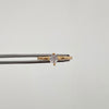 Anillo Solitario Oro amarillo 18k / Talla 6 1/2 / 1,4 Gr / 2 mm