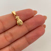 Dije Bolsa de Valores Oro amarillo 18k 0,55 Gr / 7,7 mm / 2 Cm