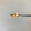 Topos figura oso ts Oro amarillo 18k 0,6 Gr / 7 mm