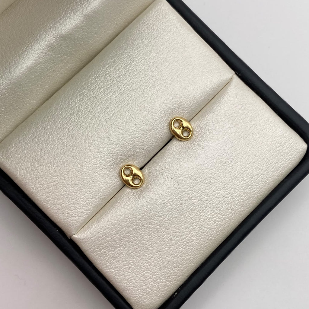 Topos Gc liso mediano Oro amarillo 18k 0,5 Gr / 5,4 mm