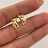 Topos Oso mano Alzada Oro amarillo 18k 0,8 Gr / 6,5 mm