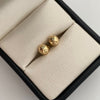 Topos Bola Diamantada 6mm Oro amarillo 18k 0,75 Gr