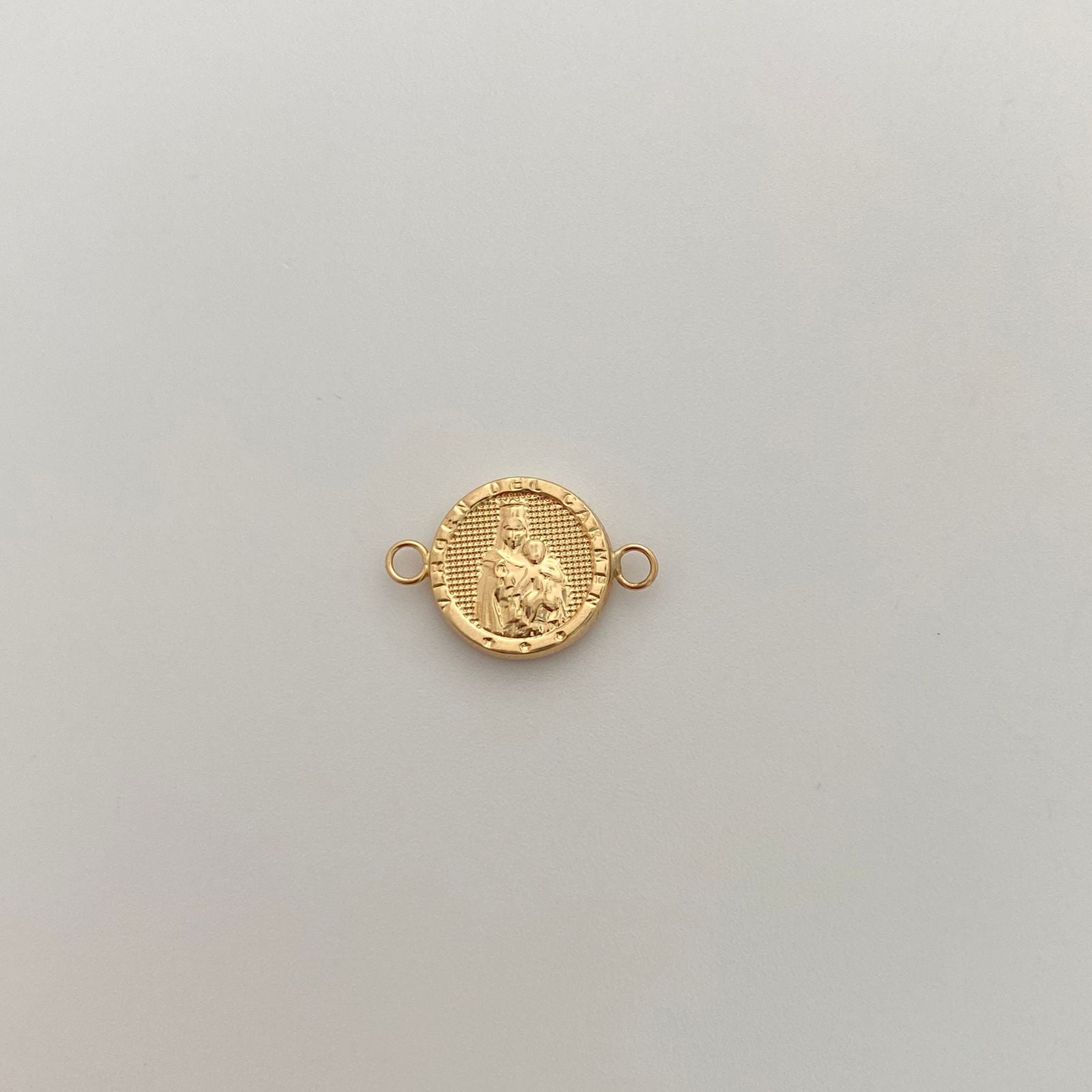 Herraje Virgen del Carmen Oro amarillo 18k 0,7 Gr / 1,3 Cm
