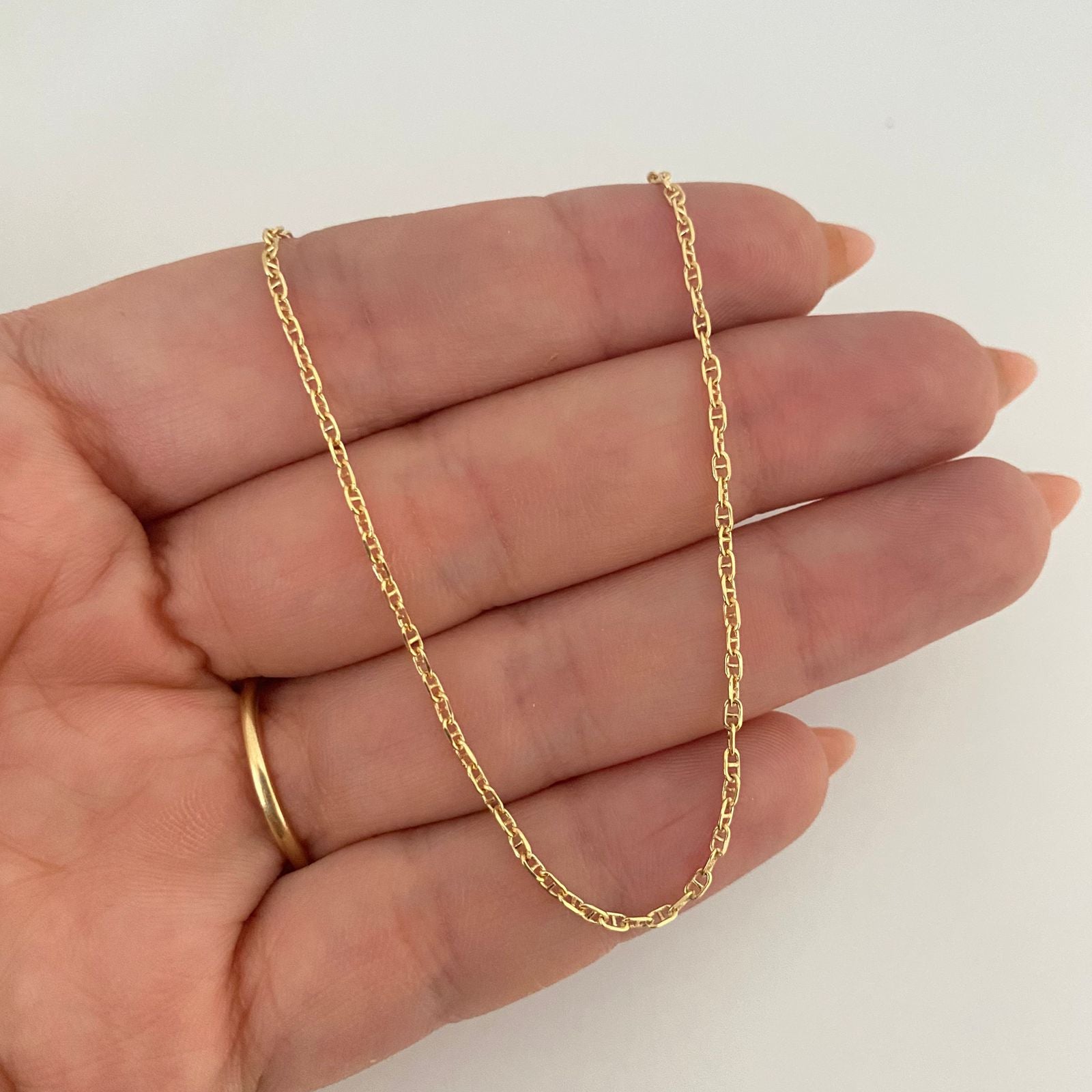 Cadena It escalera Oro amarillo 18k 3,5 Gr / 1,55 mm / 60 Cm