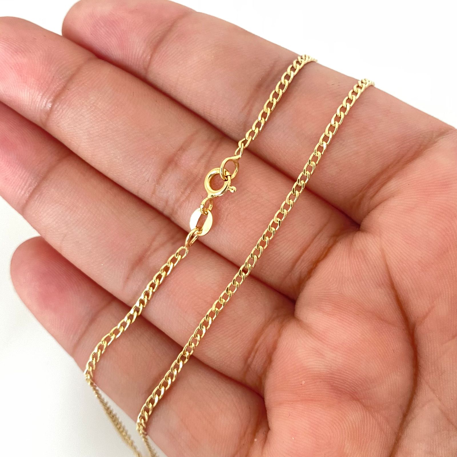 Cadena It cubana Oro amarillo 18k 2,2 Gr / 1,85 mm / 45 Cm
