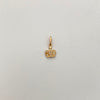 Dije Corona Casting Oro amarillo 18k 0,8 Gr / 8,1 mm / 1,4 Cm