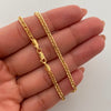 Cadena It Franco Oro amarillo 18k +1 / 6,7 Gr / 1,8 mm / 60 Cm