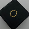 Anillo Baby Gc liso Oro amarillo 18k / Talla 8 / 0,55 Gr / 3,4 mm