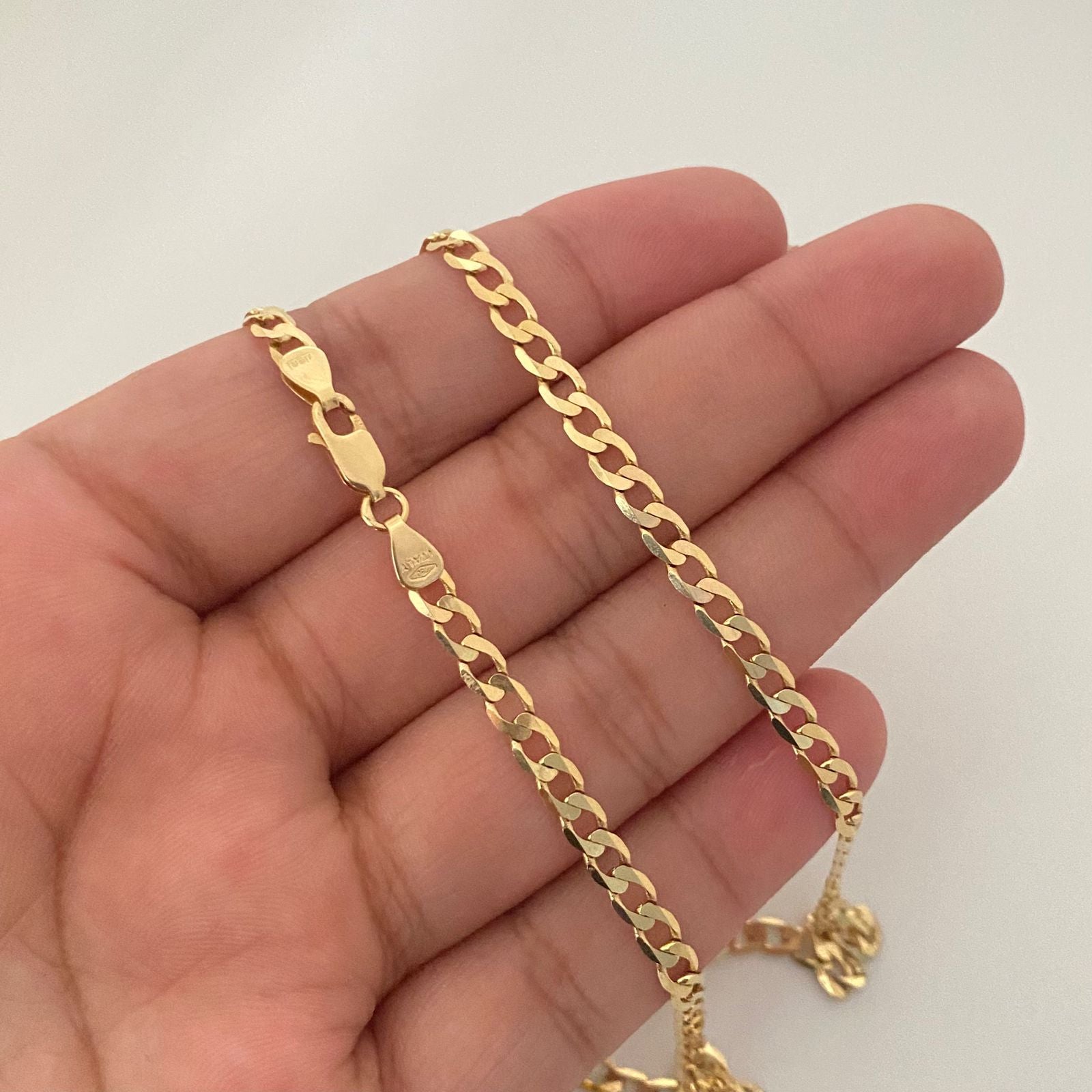 Cadena It cubana Oro amarillo 18k 13,75 Gr / 3,8 mm / 60 Cm