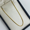 Pulso It Mini franco Oro amarillo 18k +1 / 1,55 Gr / 1,7 mm / 18,7 Cm