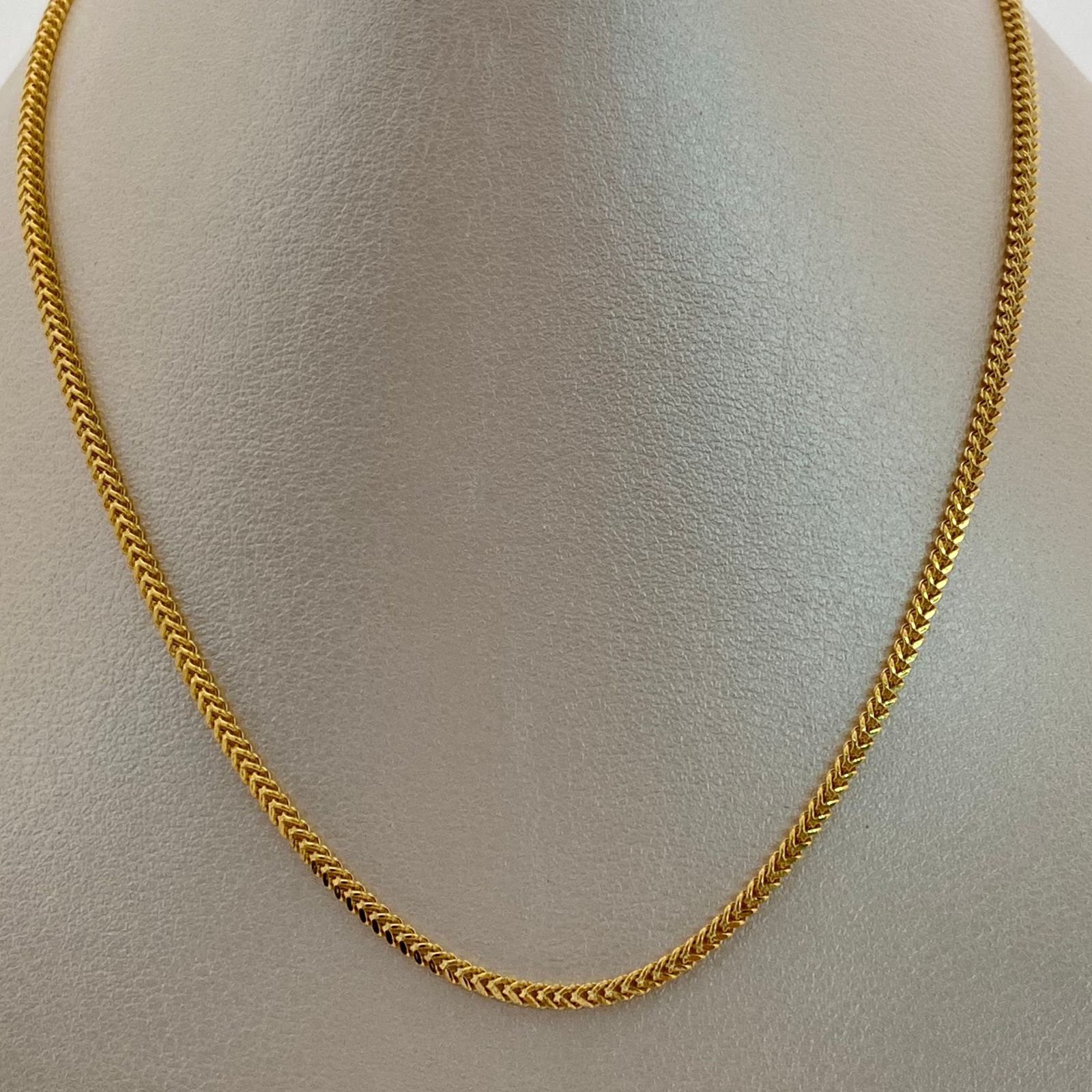 Cadena It Franco Oro amarillo 18k +1 / 6,45 Gr / 2 mm / 60 Cm