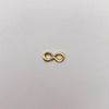Herraje infinito Oro amarillo 18k 0,3 Gr / 1,5 Cm