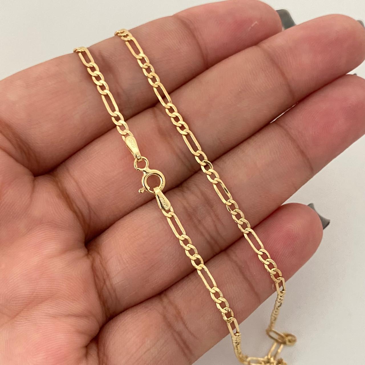 Cadena It 3x1 Oro amarillo 18k 2,60 Gr / 2,3 mm / 50 Cm